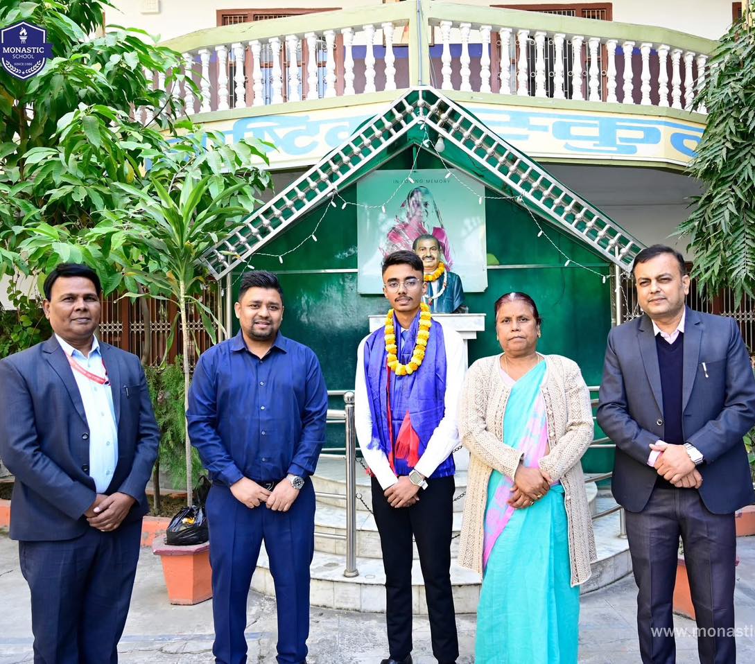 Monastic Student, Bishesh Mishra, Selected for NCC Youth Exchange Program to Maldives